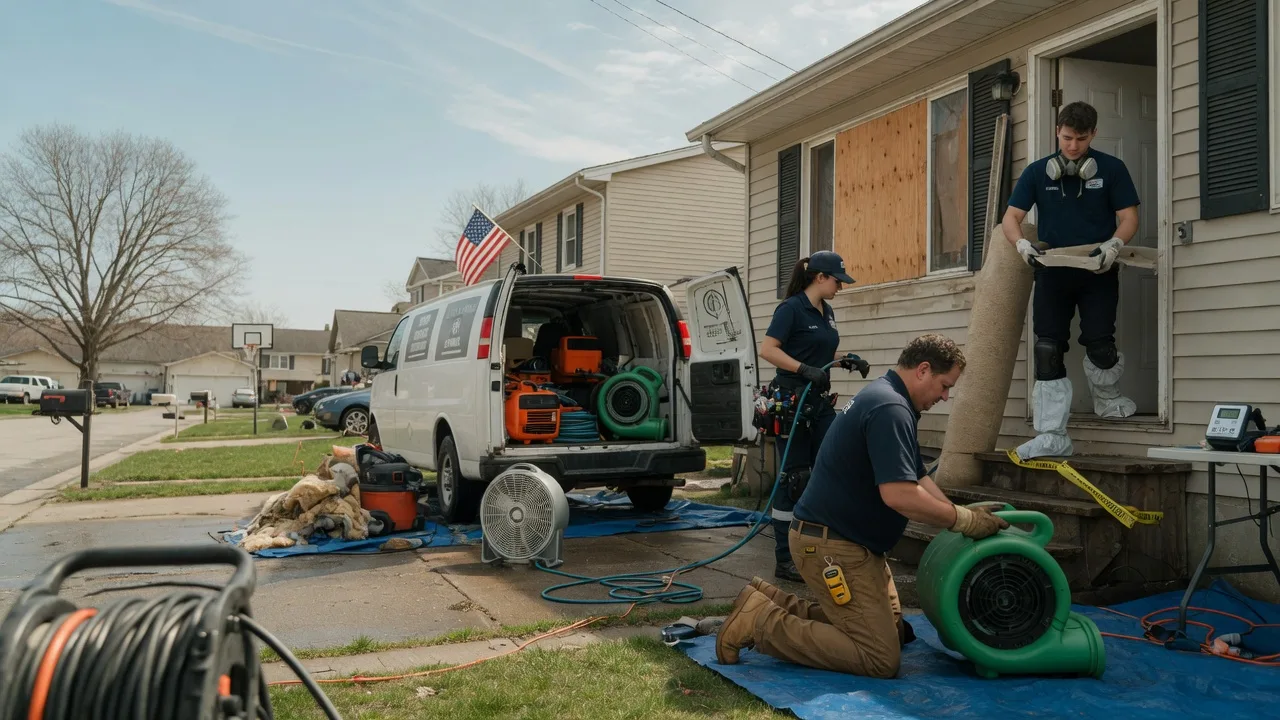 Water Damage Restoration in Genoa, WI near me